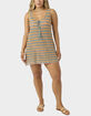 O'NEILL Ryan Stripe Womens Crochet Cover-Up Mini Dress image number 1