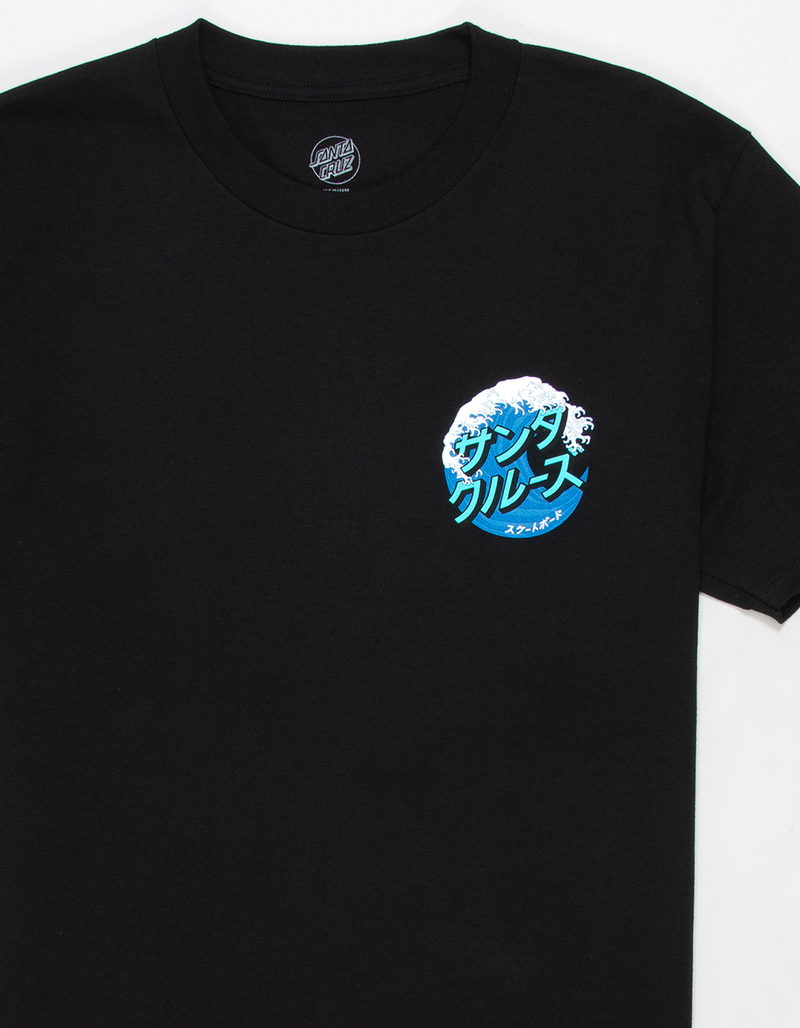 SANTA CRUZ Kanji Wave Dot Mens Tee image number 2