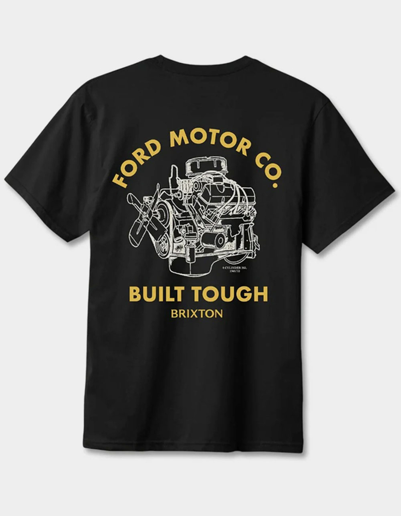 BRIXTON x Ford Built Tough Mens Tee image number 0