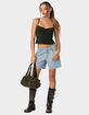 EDIKTED Lacey Knit Tank Top image number 2