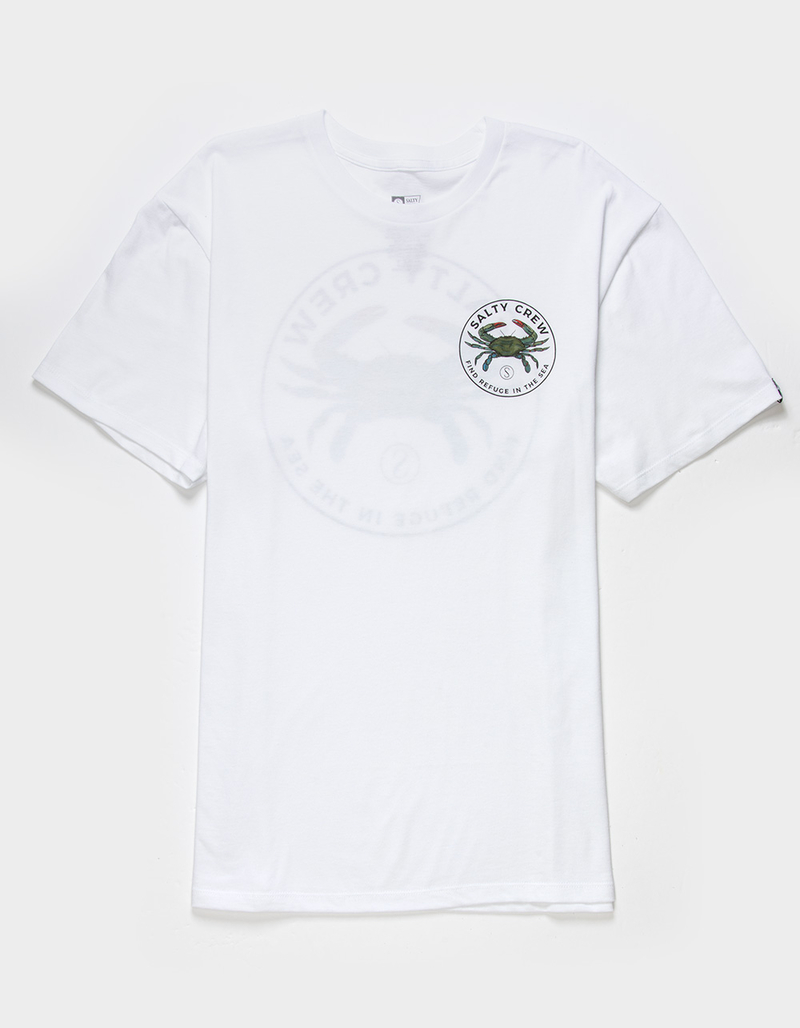 SALTY CREW Blue Crabber Mens Tee image number 1
