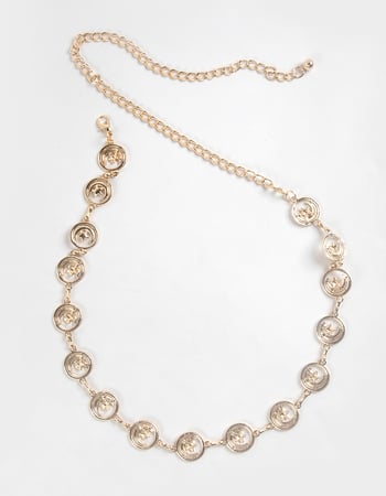 Celestial Circle Chain Belt Primary Image