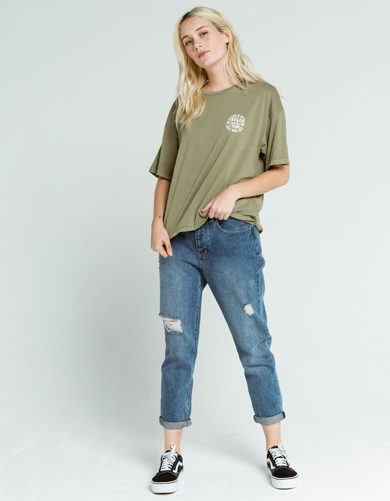 RVCA Bartling Womens Oversized Tee image number 4
