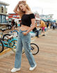 RSQ Womens Low Slung Baggy Jeans image number 6