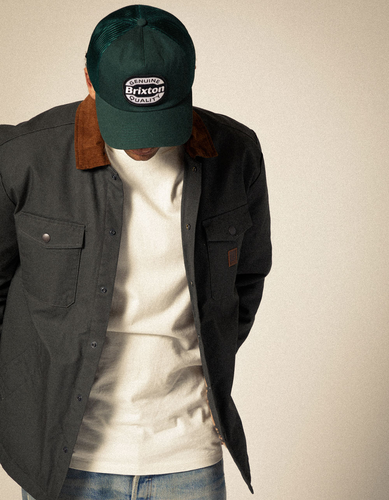 BRIXTON Keaton NetPlus Trucker Hat image number 3