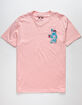 RIOT SOCIETY Flamingo Bear Mens T-Shirt image number 1