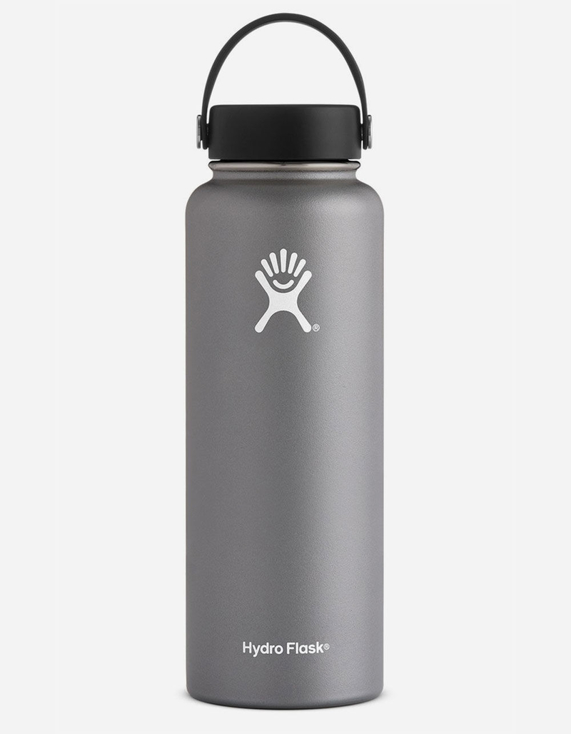 HYDRO FLASK Graphite 40oz Wide Mouth Water Bottle image number 0