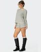 EDIKTED Jordyn Striped Long Sleeve Tee image number 3