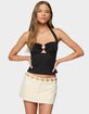 EDIKTED Delcy Cut Out Halter Top image number 1