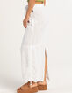 BDG Urban Outfitters Baggy Linen Womens Maxi Skirt image number 3