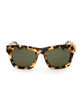 ELECTRIC Crasher Gloss Tortoise Sunglasses image number 2