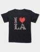 LEOPARD I Heart LA Girls Tee image number 1