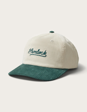 HEMLOCK HAT CO. Wesley Corduroy Snapback Hat Primary Image