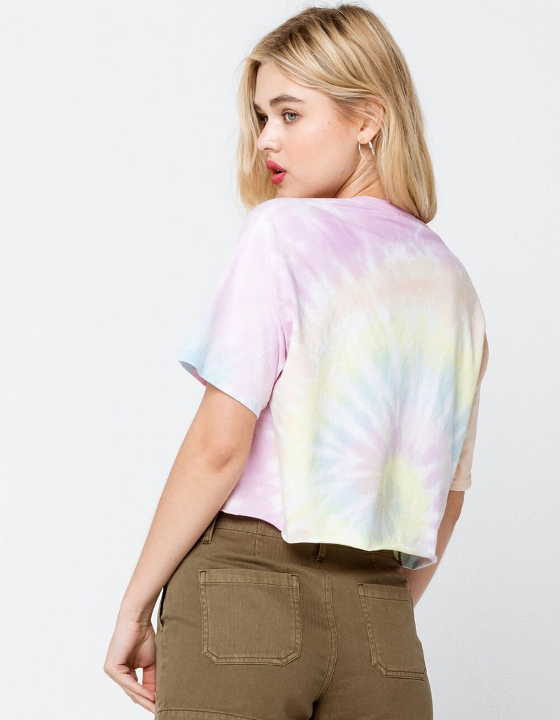 LIVE NATION Sublime Tie Dye Womens Crop Tee image number 2