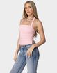 EDIKTED Dara Halter Top image number 4