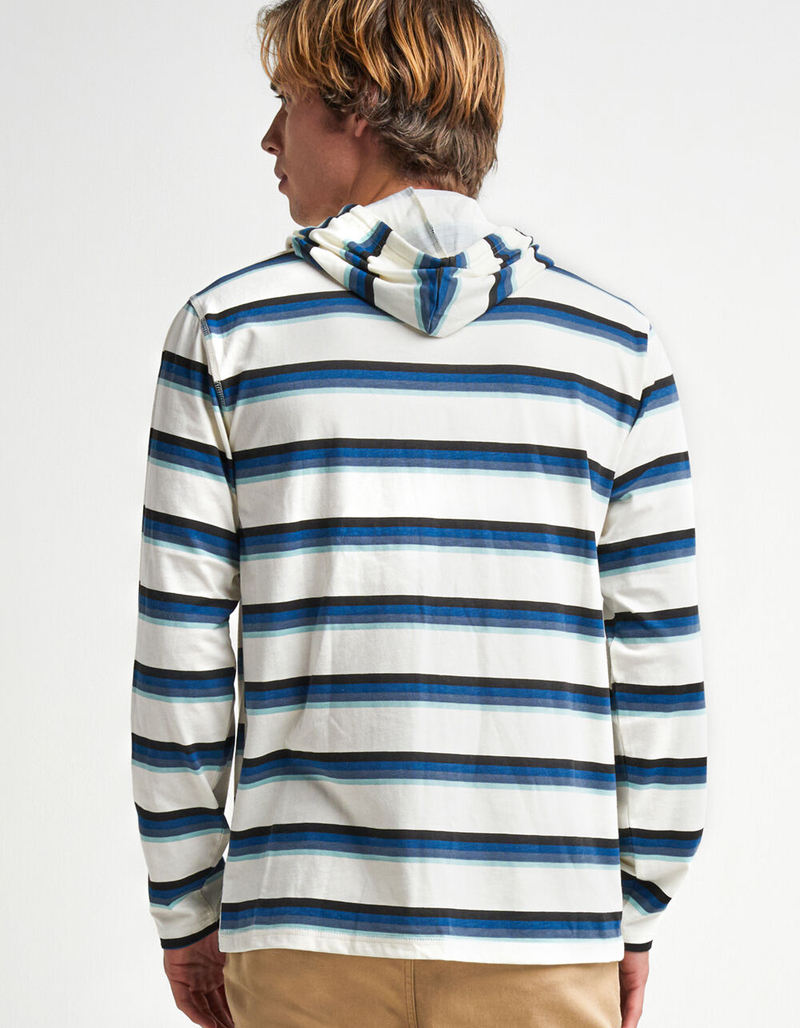 RSQ Striped Mens Hooded Tee image number 2