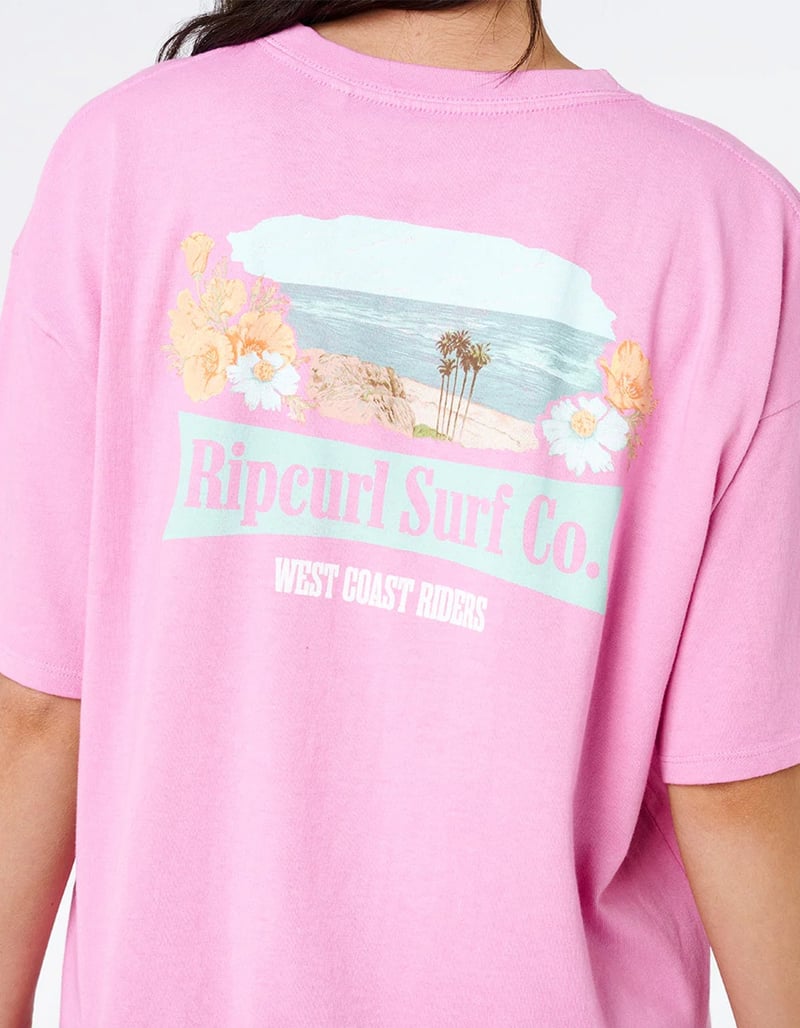 RIP CURL West Coast Heritage Womens Tee image number 2