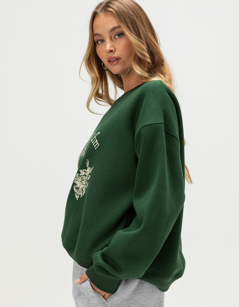 RHYTHM Surf Rider Womens Crewneck Sweatshirt image number 2