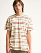 RSQ Striped Mens Oversize T-Shirt image number 3
