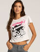 ED HARDY Love Kills Slowly Skull Womens Tee image number 1