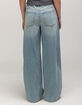 RSQ Womens Mid Rise Wide Leg Panel Jeans image number 4
