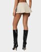 EDIKTED Margaret Pleated Ribbon Mini Skort image number 5