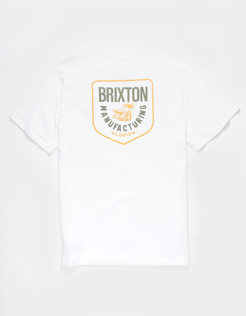 BRIXTON Florida Emblem Mens Tee image number 0