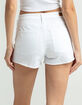RSQ Vintage High Rise Womens Denim Shorts image number 3