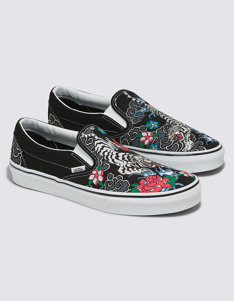 VANS Classic Slip-On Tiger Floral Shoes image number 0