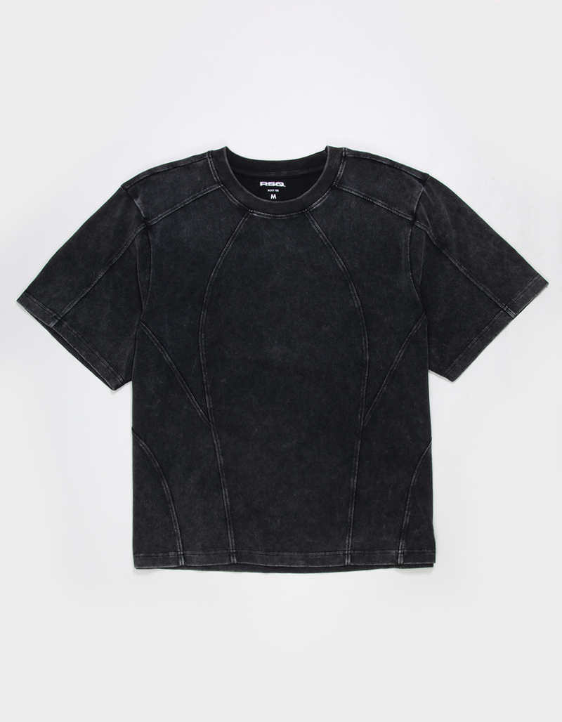 RSQ Mens Seamed Boxy Tee image number 1