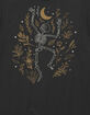 SKELETON Fall Leaves Unisex Tee image number 2