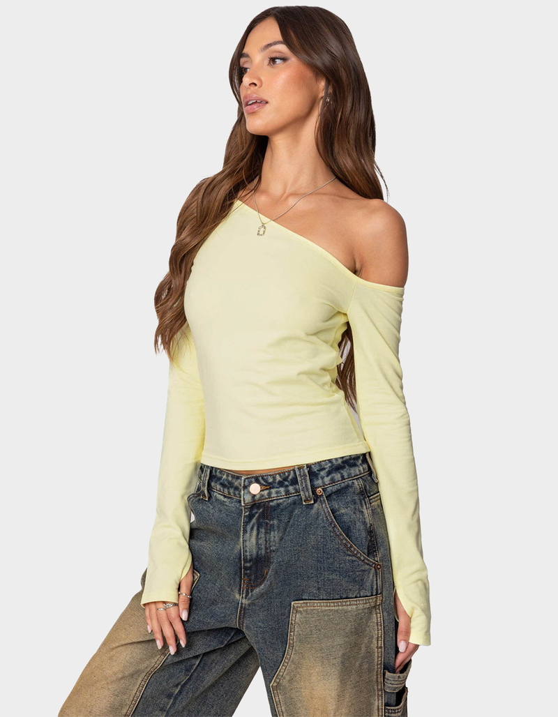 EDIKTED Swan Asymmetric Top image number 2
