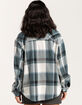 RSQ Womens Pop Color Woven Plaid Shacket image number 4