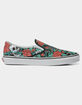 VANS Rose Skulls Classic Slip-On Shoes image number 2