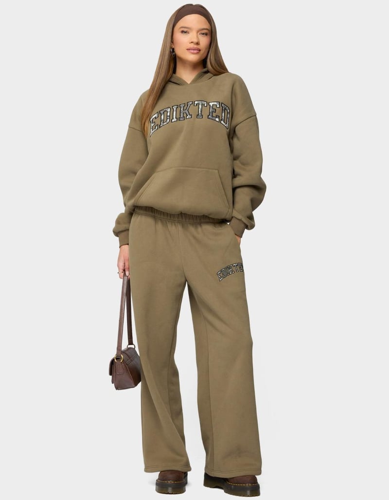 EDIKTED Camo Crush Edikted Oversized Hoodie image number 4