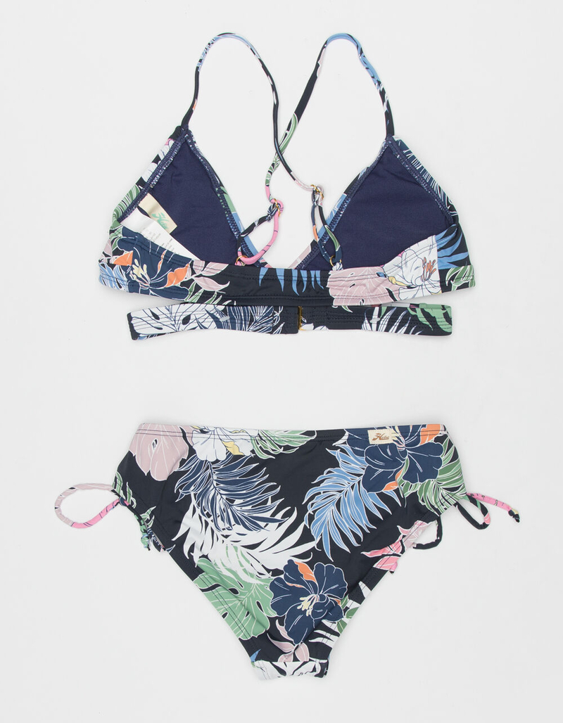 HOBIE Fixed Wrap Girls Bralette & Hipster Bikini Set image number 1