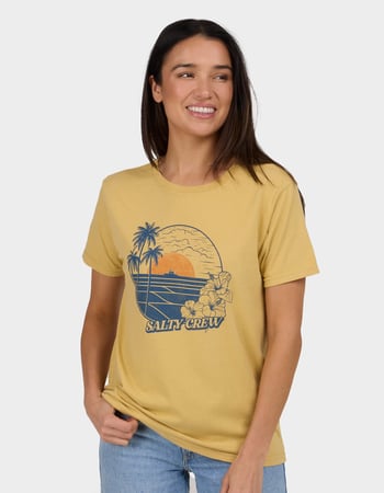 SALTY CREW Beach Scene Womens Boyfriend Tee Primary Image