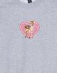 DEER Heart Unisex Kids Crewneck Sweatshirt image number 2