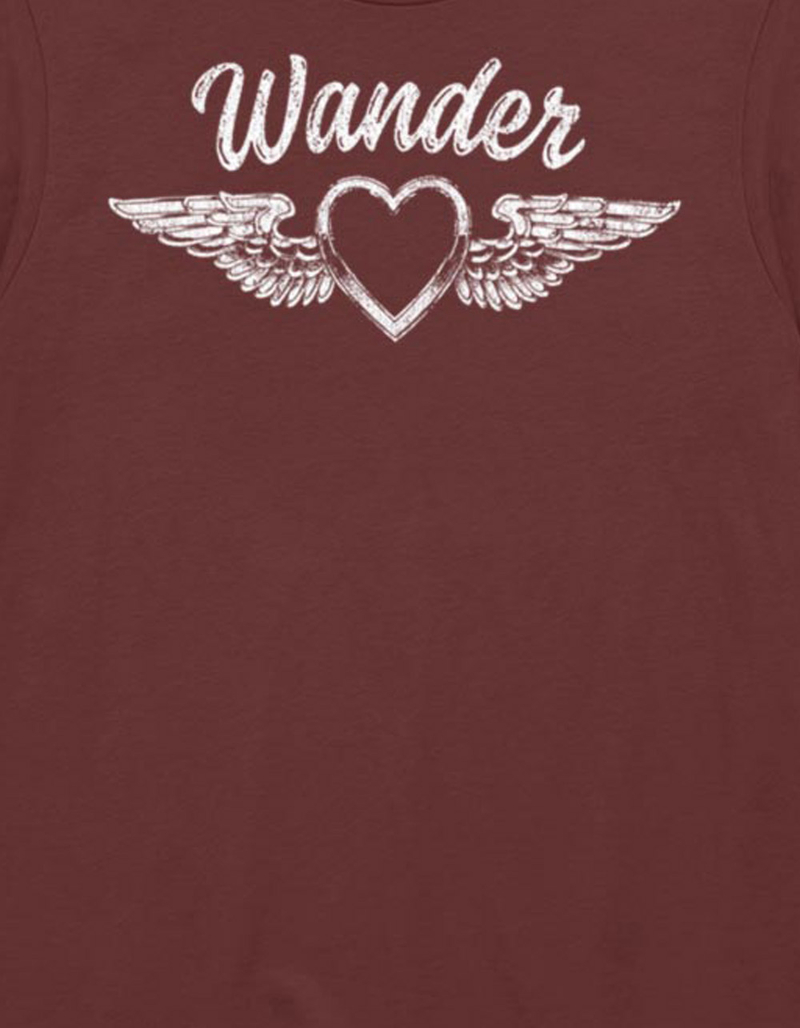 WANDER Heart Wing Unisex Tee image number 1