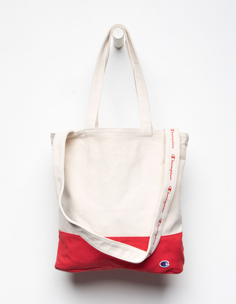 CHAMPION Foundation Red Tote Bag image number 0
