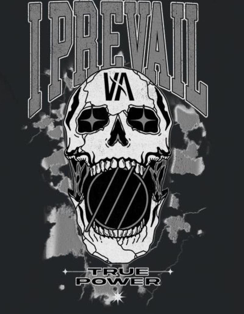 I PREVAIL True Power Skull Unisex Tee image number 1