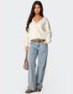 EDIKTED Jade Knitted Cardigan image number 5