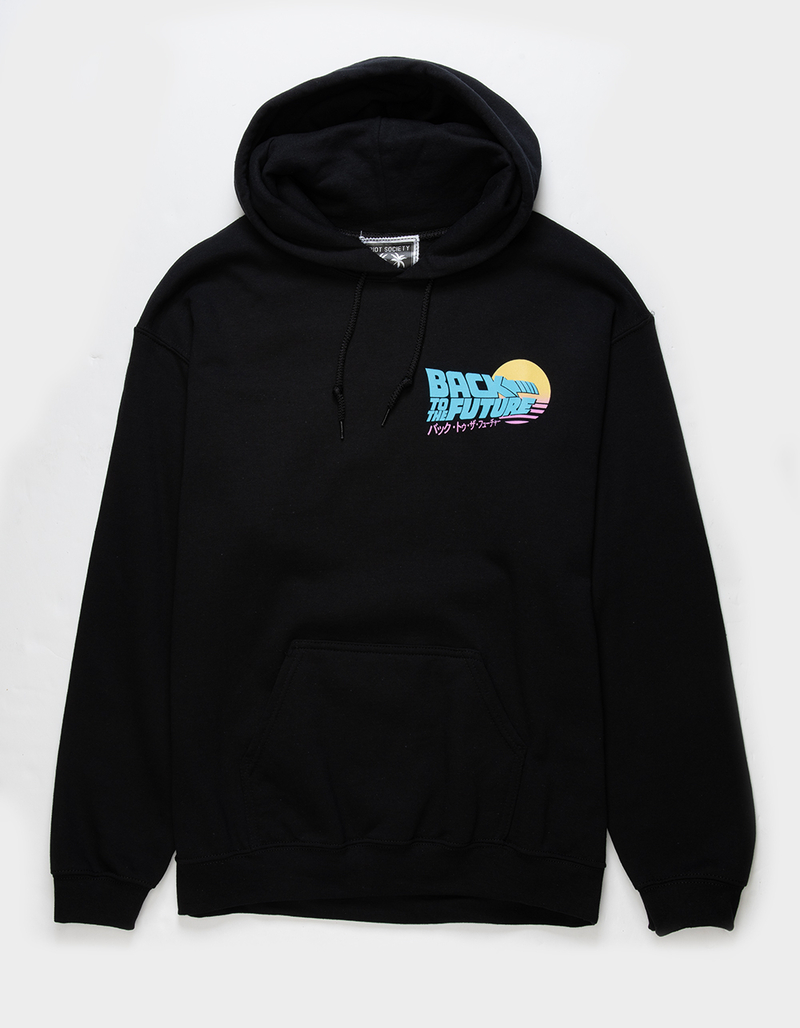 RIOT SOCIETY Back To The Future Mens Hoodie image number 1