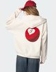 EDIKTED Magic 3 Oversized Zip Up Hoodie image number 2