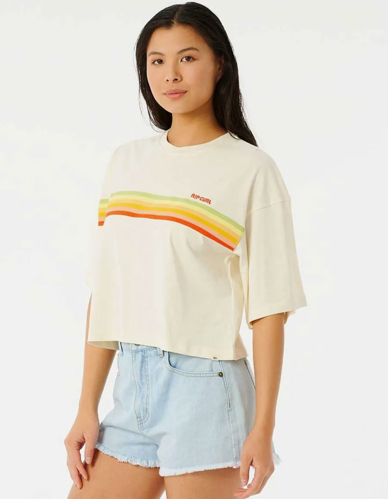 RIP CURL Eventide Heritage Womens Crop Tee image number 1