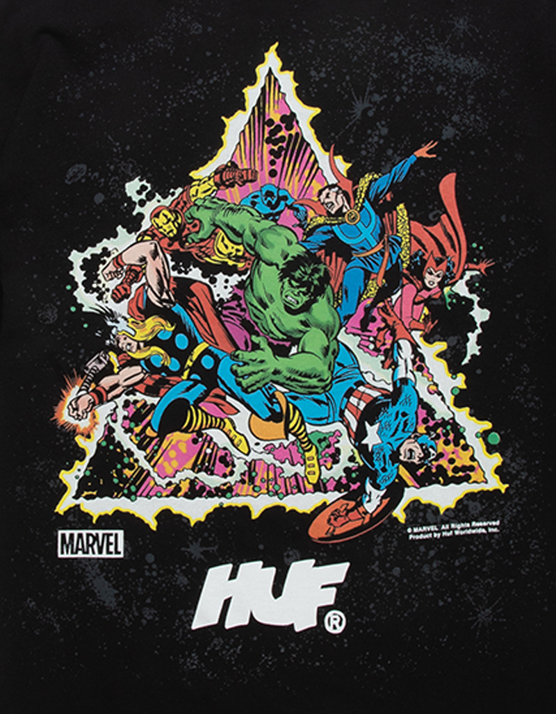 HUF x Avengers Cosmic Assemblage Mens Tee image number 2