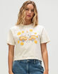 RIOT SOCIETY x Peanuts Van Snoopy Womens Crop Tee image number 1