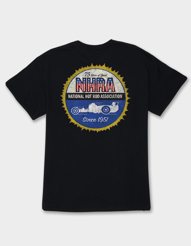 NHRA 75 Years Of Speed Unisex Tee image number 0