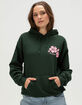 RIOT SOCIETY Hibiscus Womens Hoodie image number 2