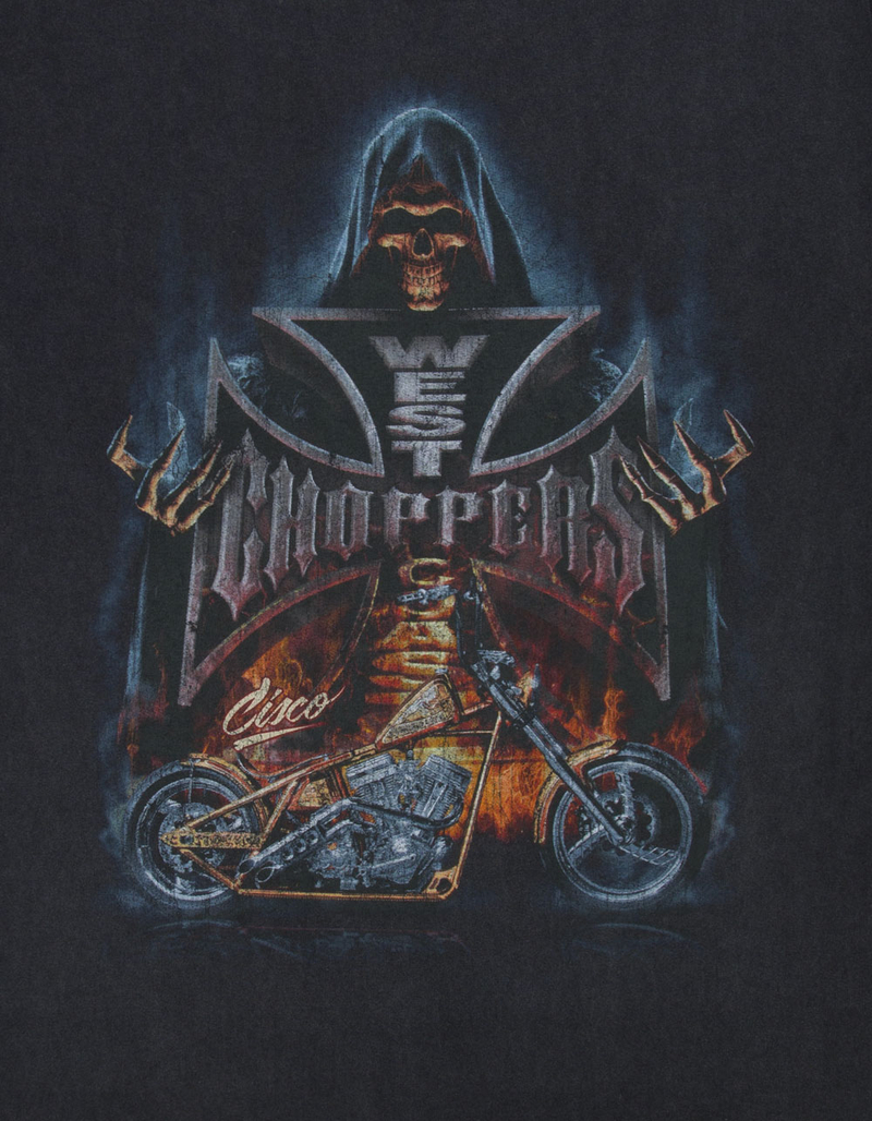 WEST COAST CHOPPERS Grim Mens Tee image number 1